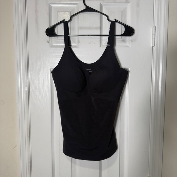 Honey Love Other - Honeylove Shapewear Tank XL Black Built In Bra Compression Cami Adjustable Strap